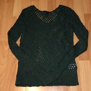 American Eagle Green Sweater